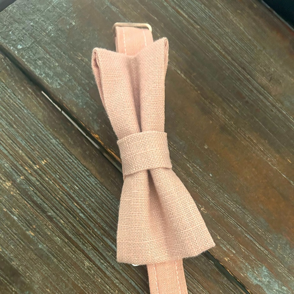 Light Pink Toddler Bowtie